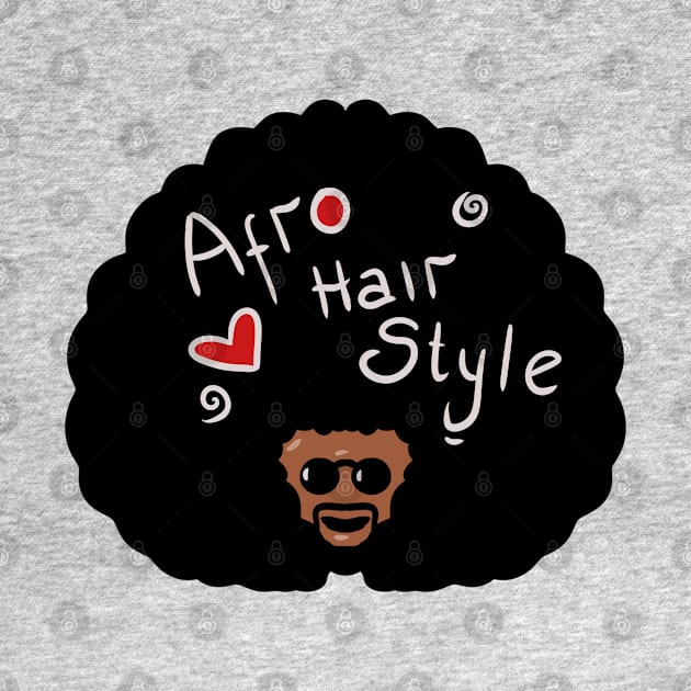 Afro hairstyle by RiyanRizqi